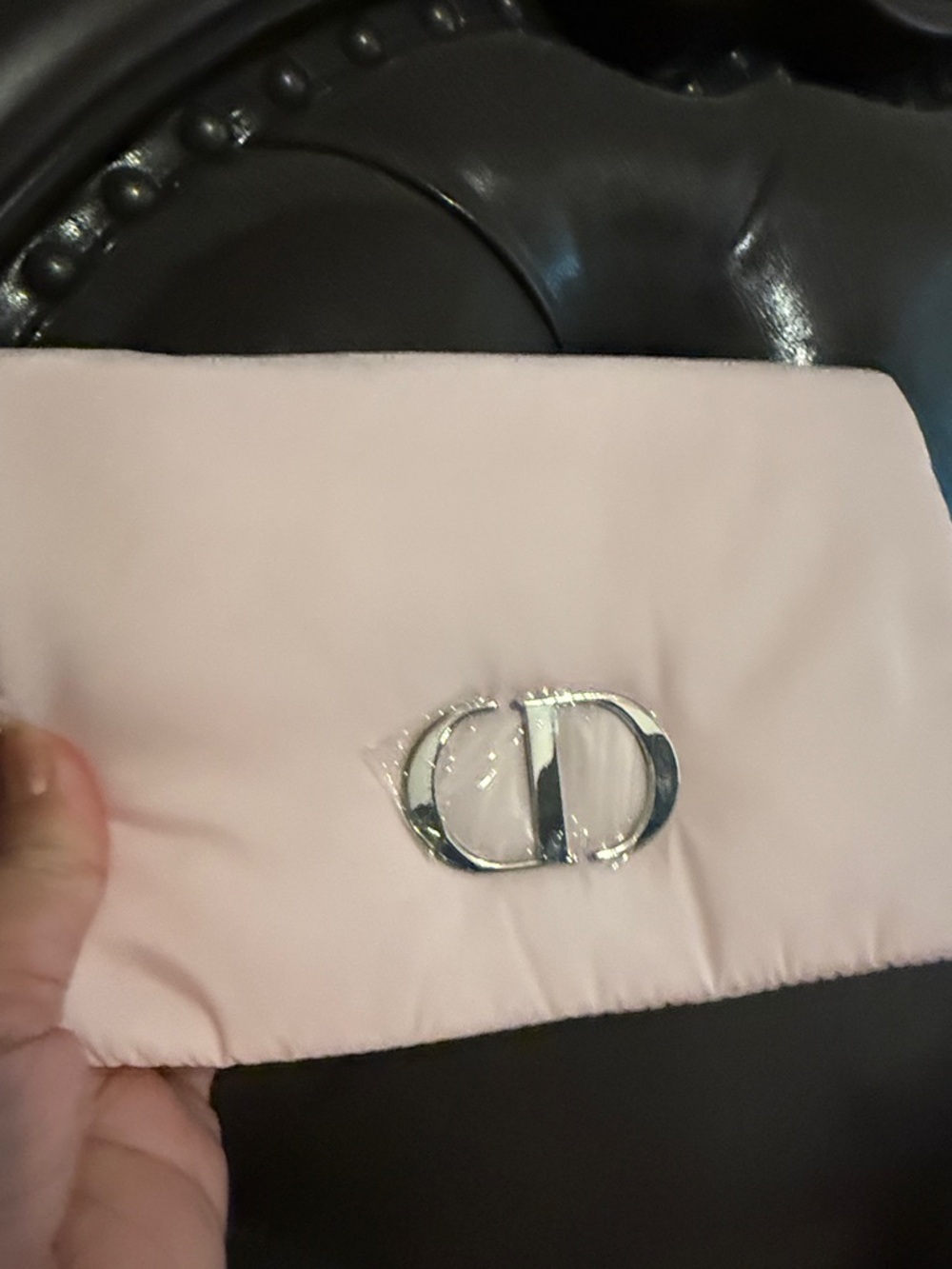 Dior Pink Cosmetics Bag